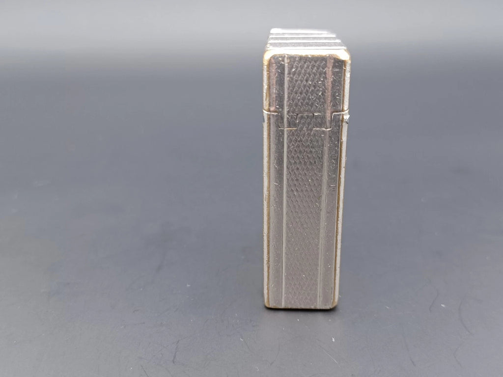 S.T. Dupont Line 1 BR Gas Lighter - Silver plated - Made In France - BA03-1466