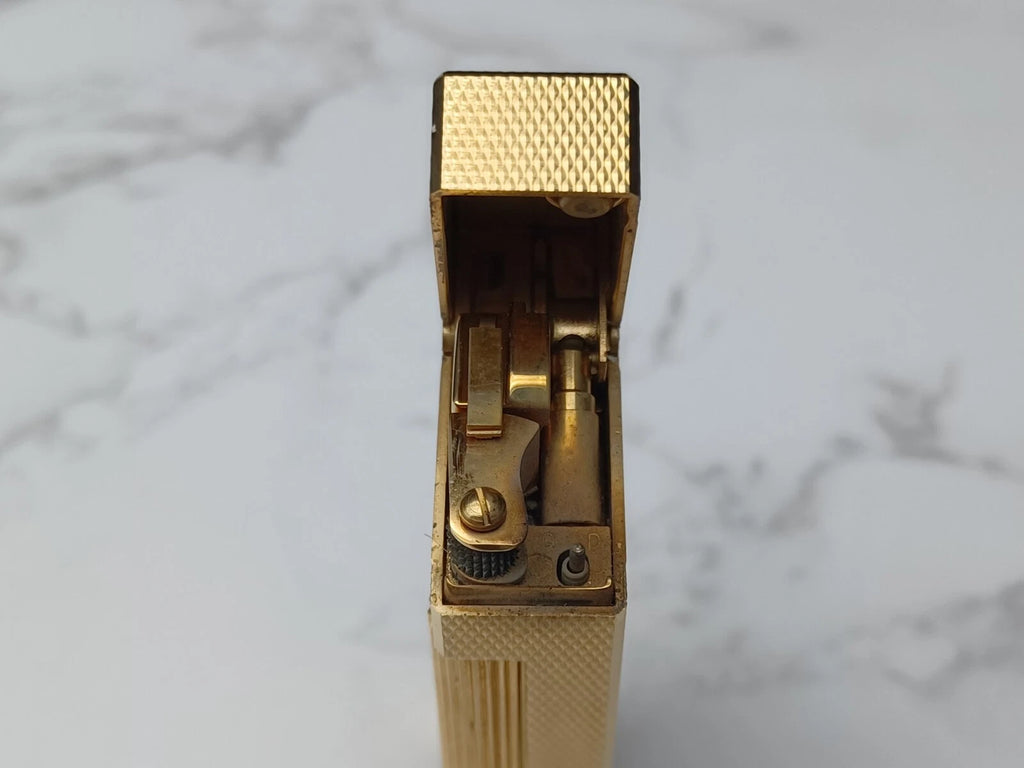 Dunhill Rollagas Gas Lighter - Gold plated - Swiss made -  AM10-1726