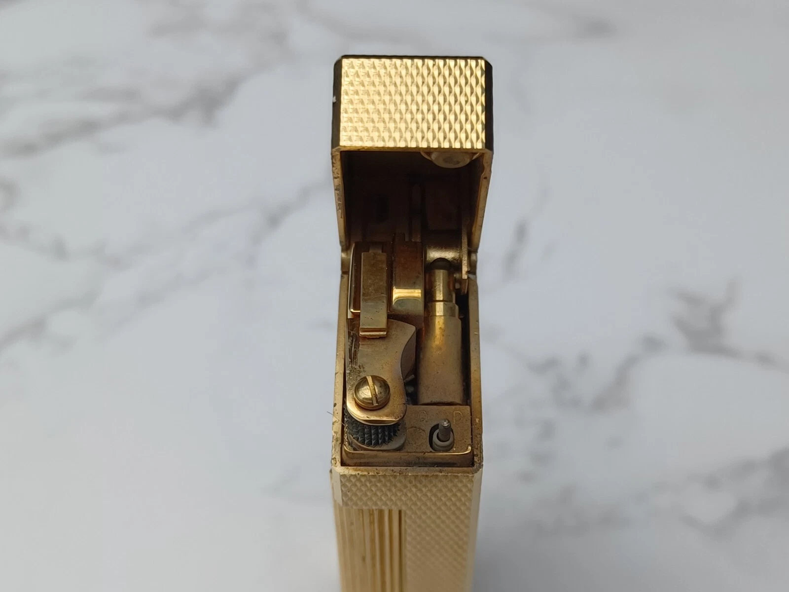 Dunhill Rollagas Gas Lighter - Gold plated - Swiss made -  AM10-1726