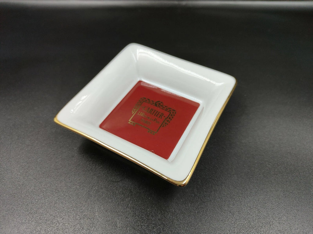 Lot de deux cendriers Cartier Porcelaine avec Boîte d'origine — Occasion