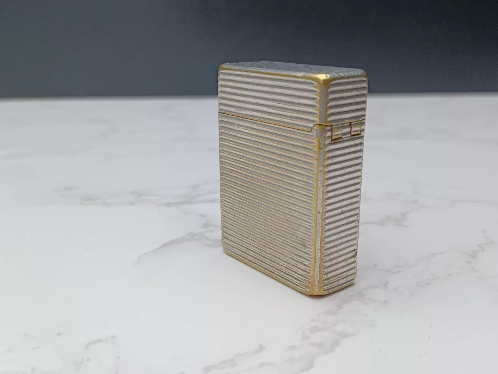 Briquet S.T. Dupont Line 1 BS - L1 BS - Plaqué Argent