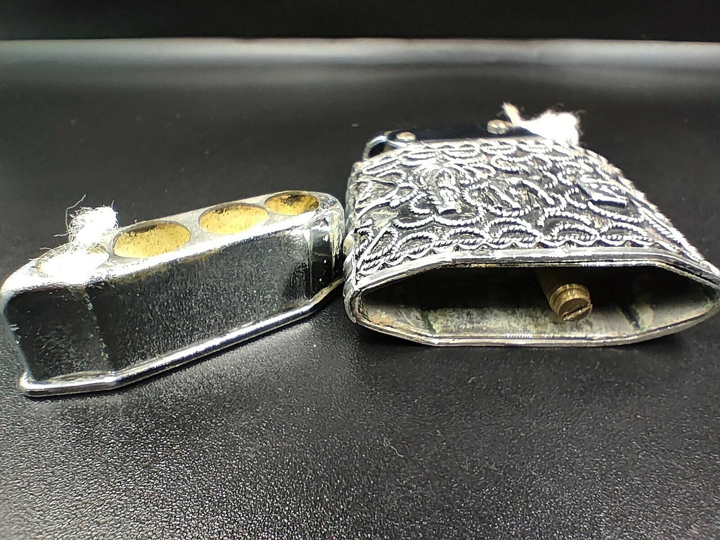 Nova - Antique Silver French Lighter - Made In France - Hallmarks - ED10