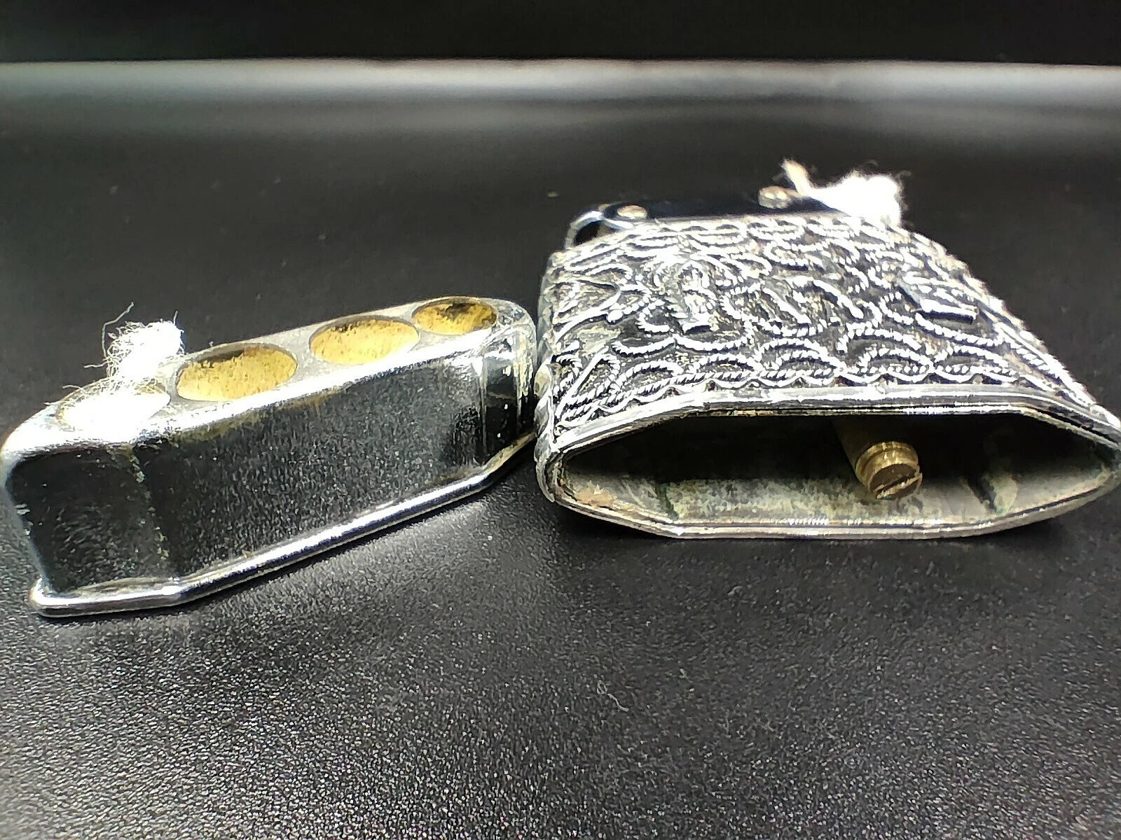 Nova - Antique Silver French Lighter - Made In France - Hallmarks - ED10