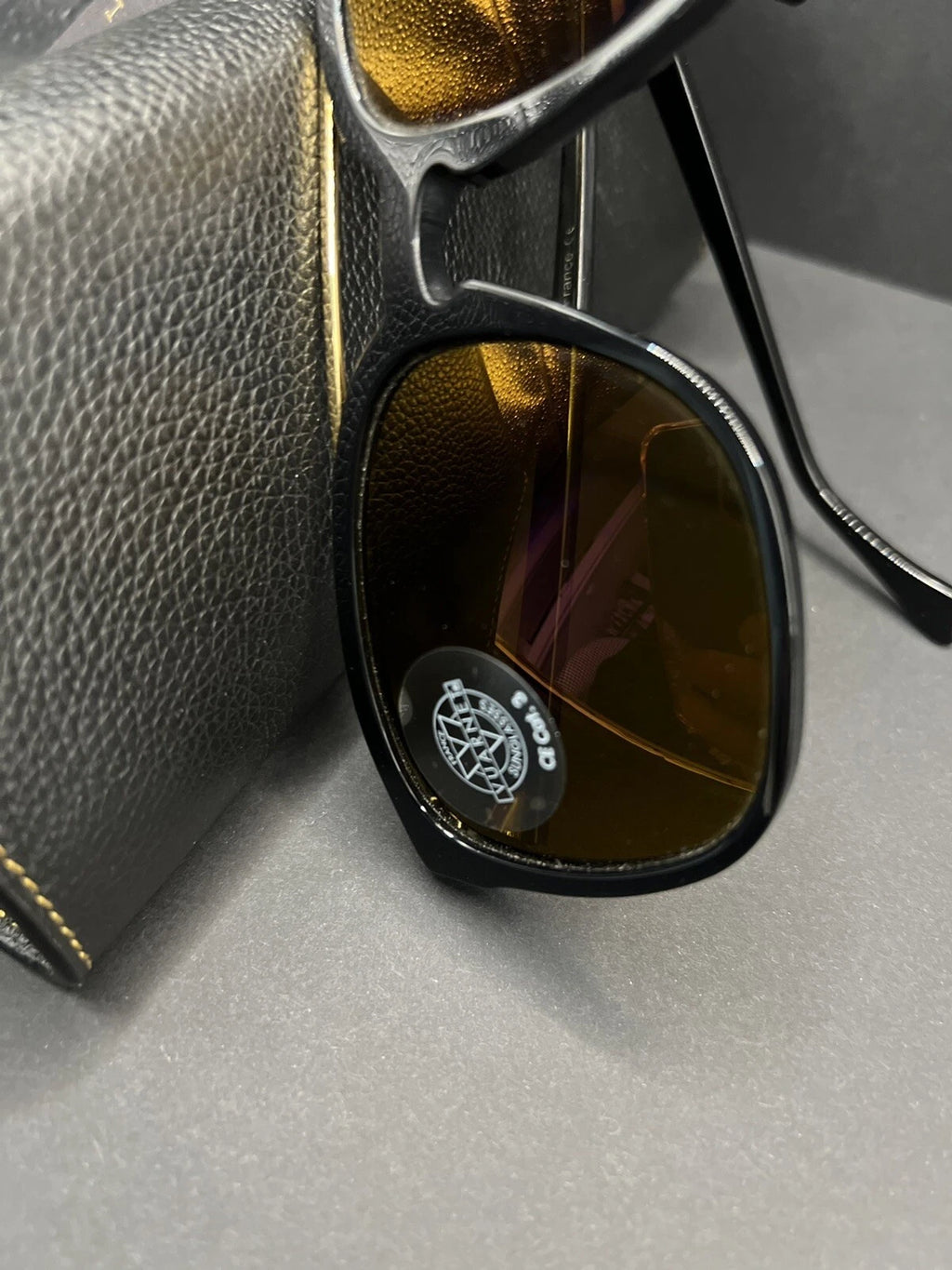 VUARNET Sunglasses - VJ 1404 by John Dalia - T57 - Black - Orange mirror ED