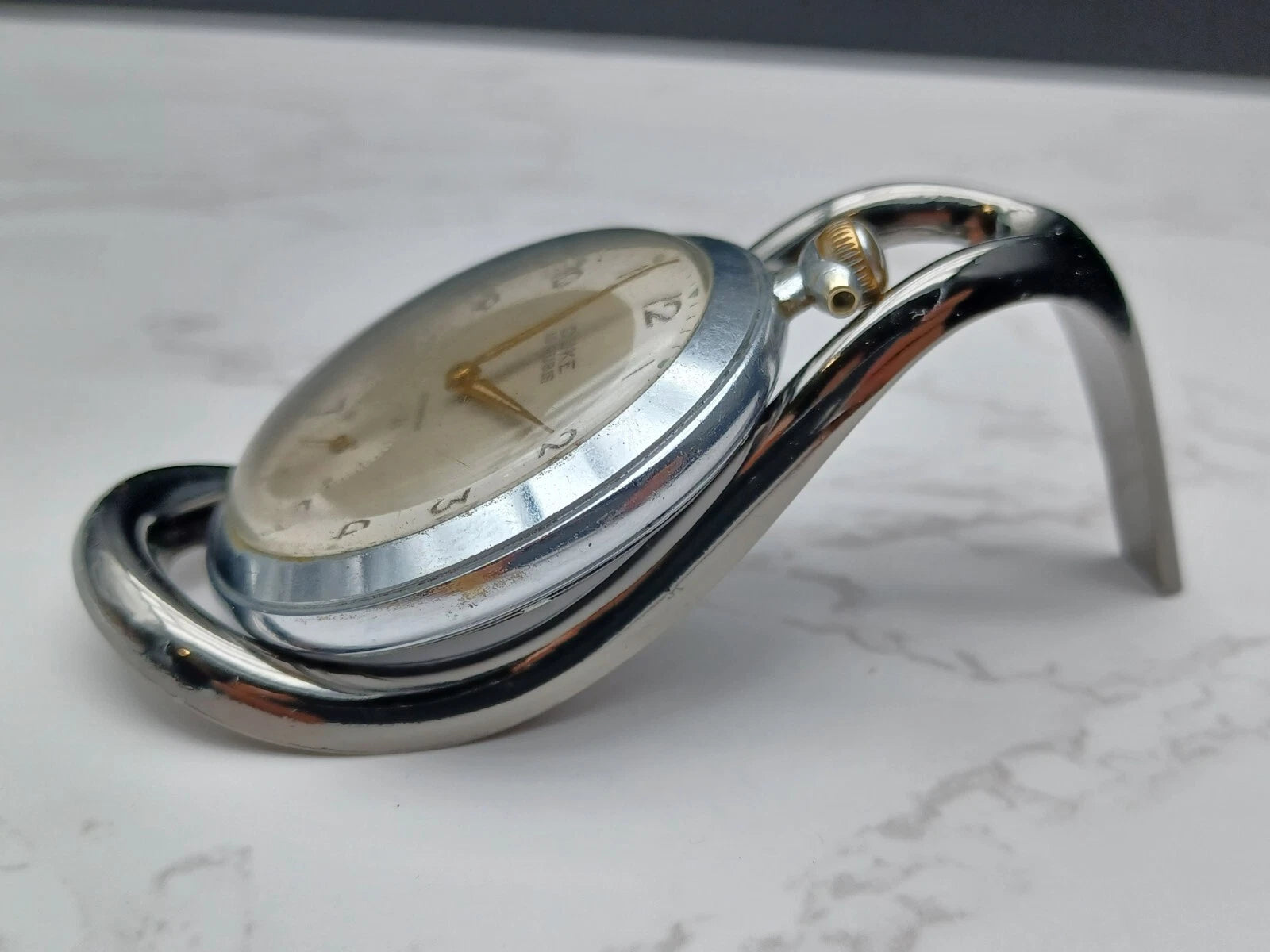 DUKE Taschenuhr - 15 Steine - Edelstahl - Funktionstüchtig - AE05-1673