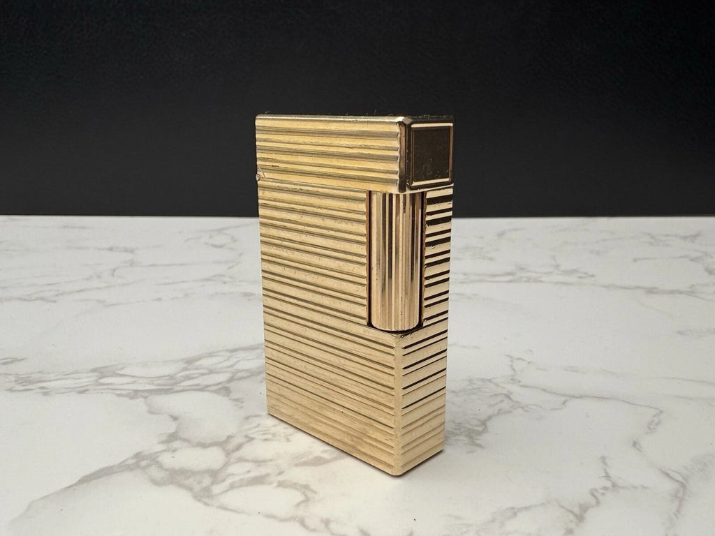 Nice S.T. DUPONT Line 1 BR - L1 BR - Large Model - Gold Plated - AS03-1770