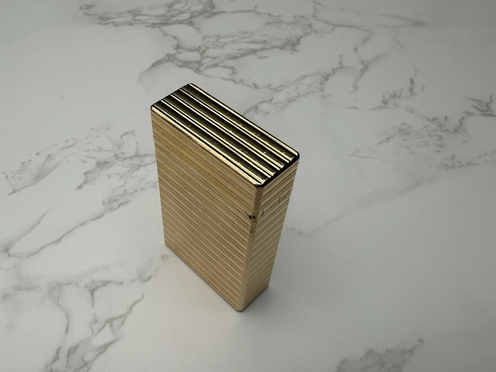 Nice S.T. DUPONT Line 1 BR - L1 BR - Large Model - Gold Plated - AS03-1770