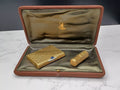 Rare Van Cleef & Arpels Powder Compact & Lipstick Case - 18K Gold - 0913CO BD08