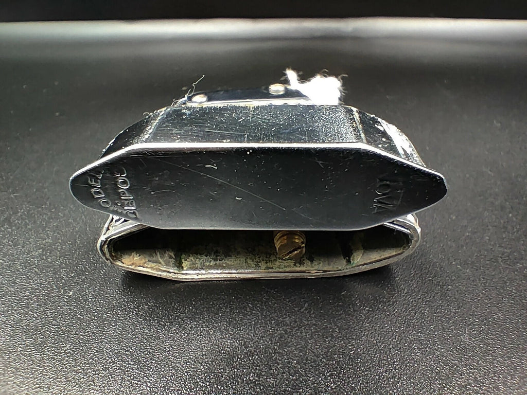 Nova - Antique Silver French Lighter - Made In France - Hallmarks - ED10