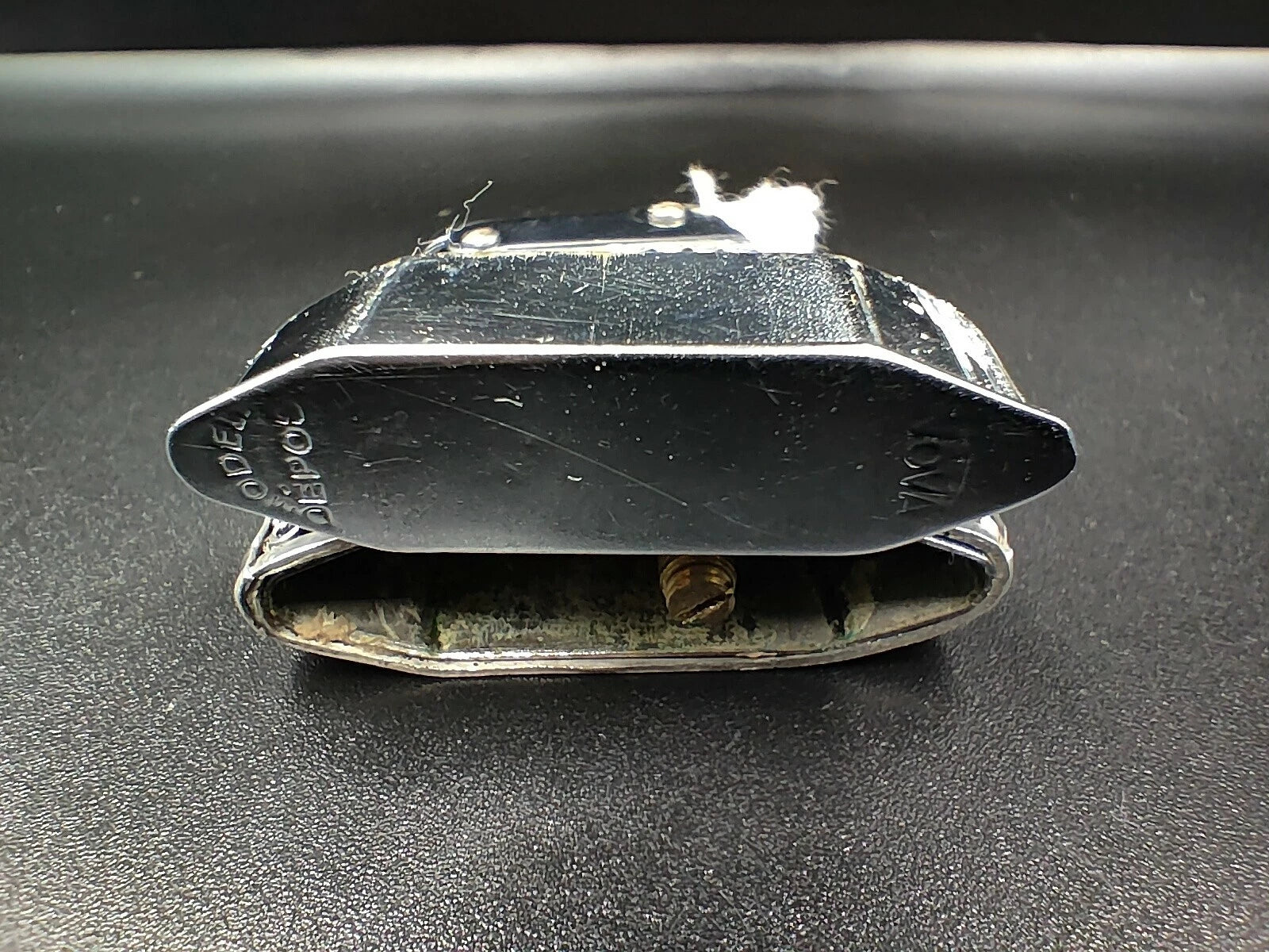 Nova - Antique Silver French Lighter - Made In France - Hallmarks - ED10