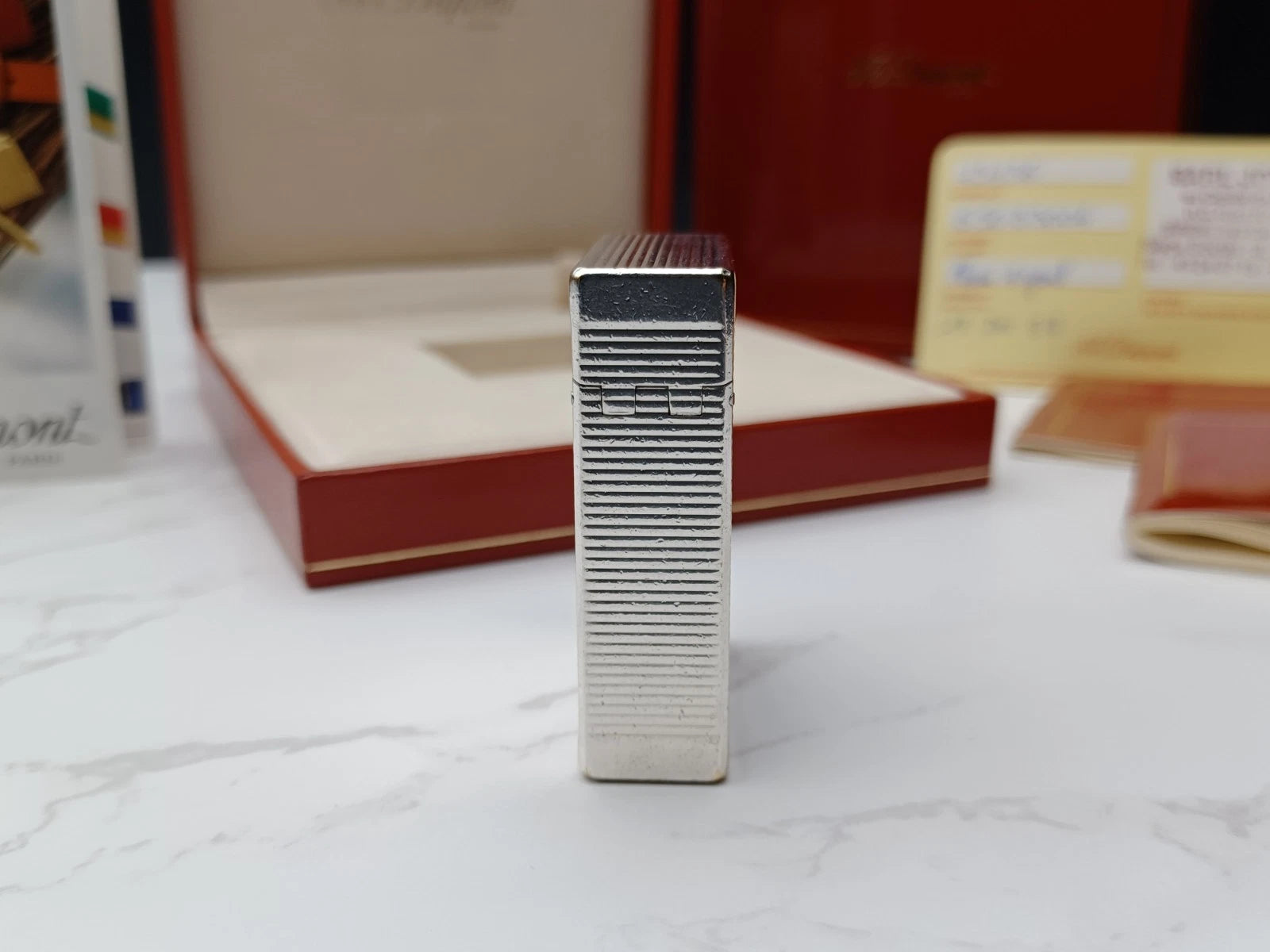 FULL SET S.T. DUPONT L1 BR - Line 1 BR -Silver plated - 1816AD14