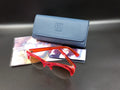 Nice KIRK & KIRK " Jenny " Red Sunglasses - With Case - New Old Stock - ED