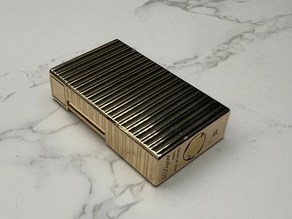 Nice S.T. DUPONT Line 1 BR - L1 BR - Large Model - Gold Plated - AS03-1770