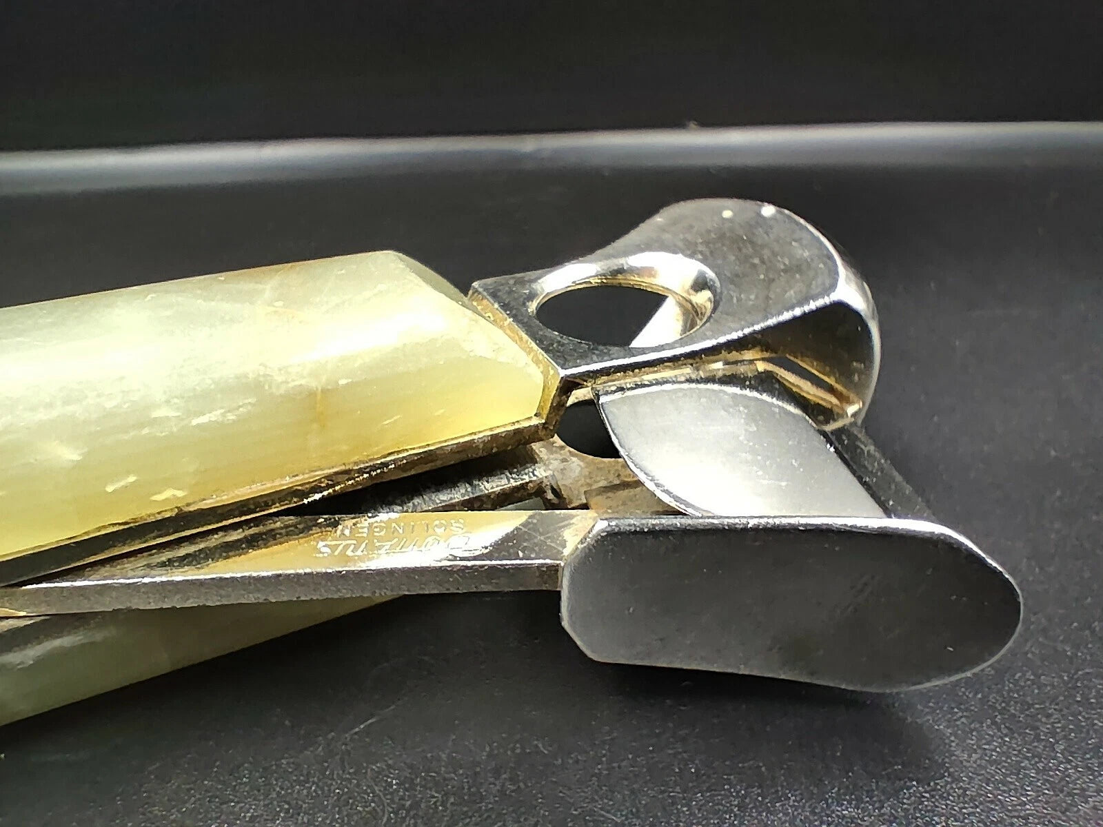 Rare SOLINGEN " Donatus " - Cigar Cutter - Stone - Made In Germany - 0718CO AM06