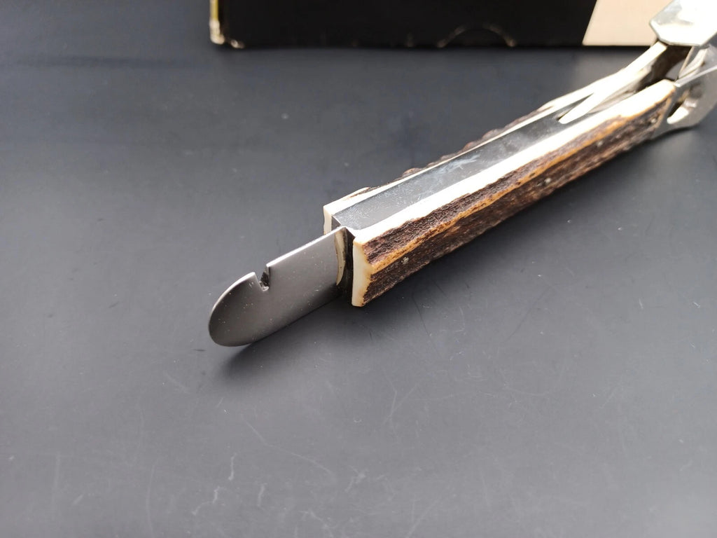 Nice Ibelo Cigar Cutter With Box - Horn - Made In Germany - AG14-1339