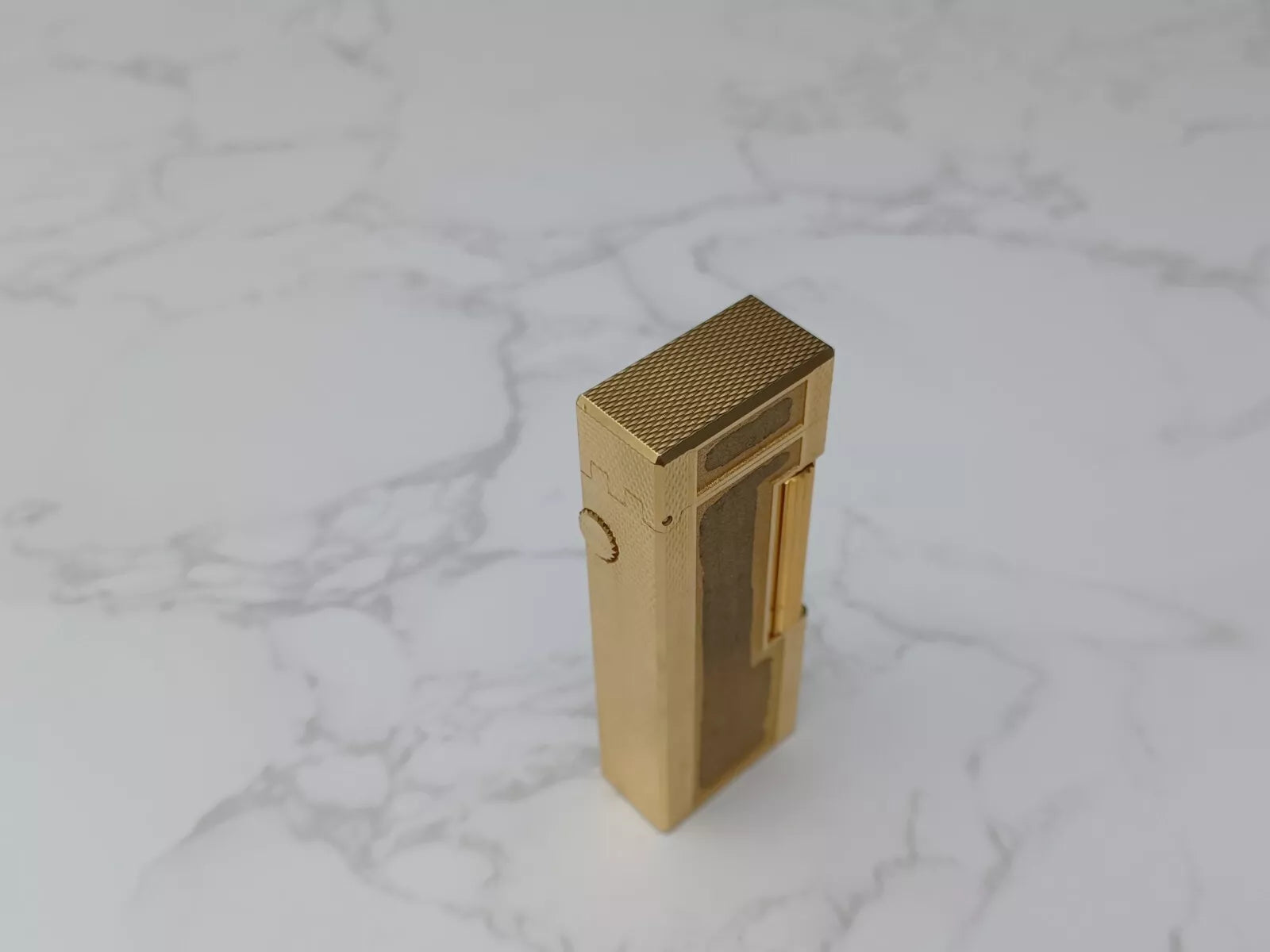 Dunhill Rollagas Gas Lighter - Gold plated - Swiss made -  AM10-1726