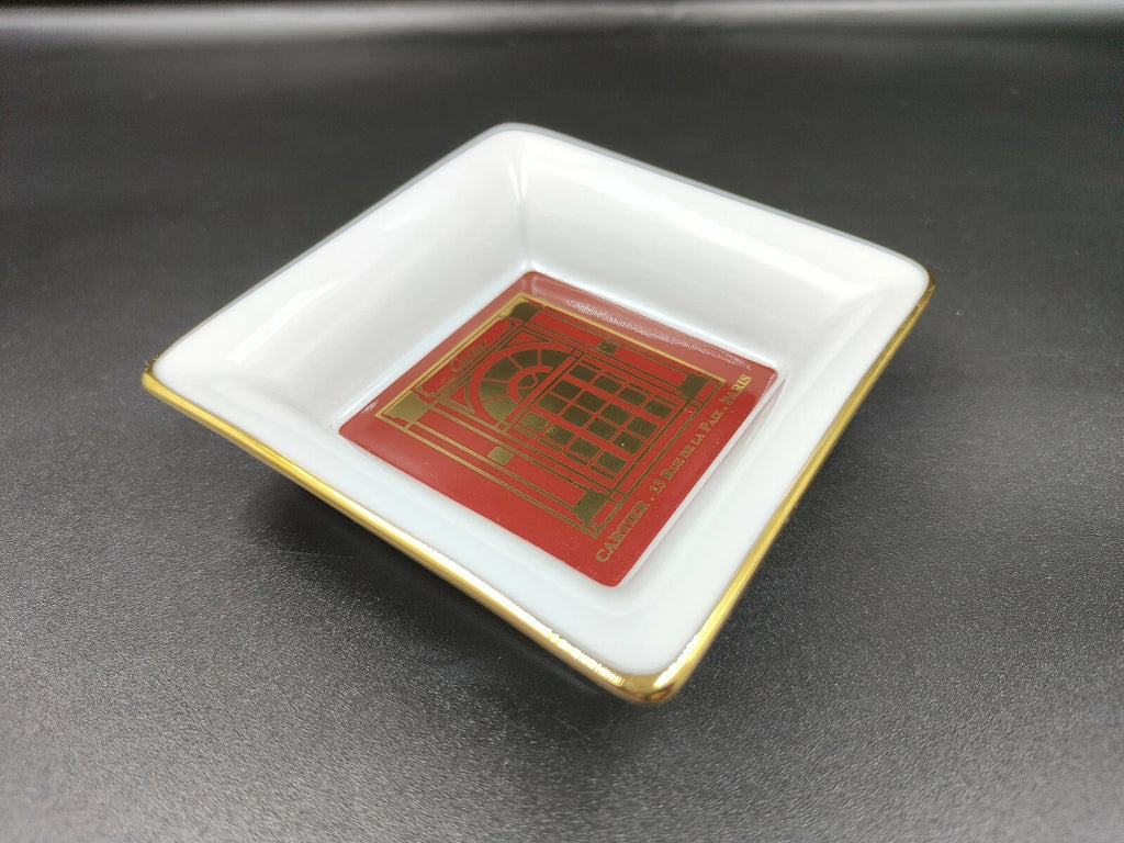 Lot de deux cendriers Cartier Porcelaine avec Boîte d'origine — Occasion