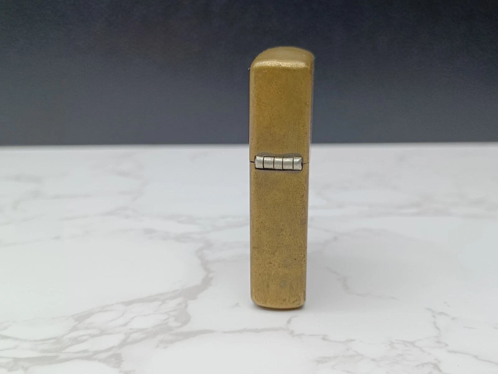 Very Rare BRASS ZIPPO Lighter - 85TH HARLEY DAVIDSON - 1932/1991 - AG08-1595