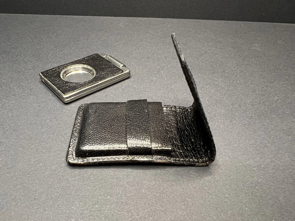 LANCEL - Cigar cutter with leather case - 1117CO - BA01