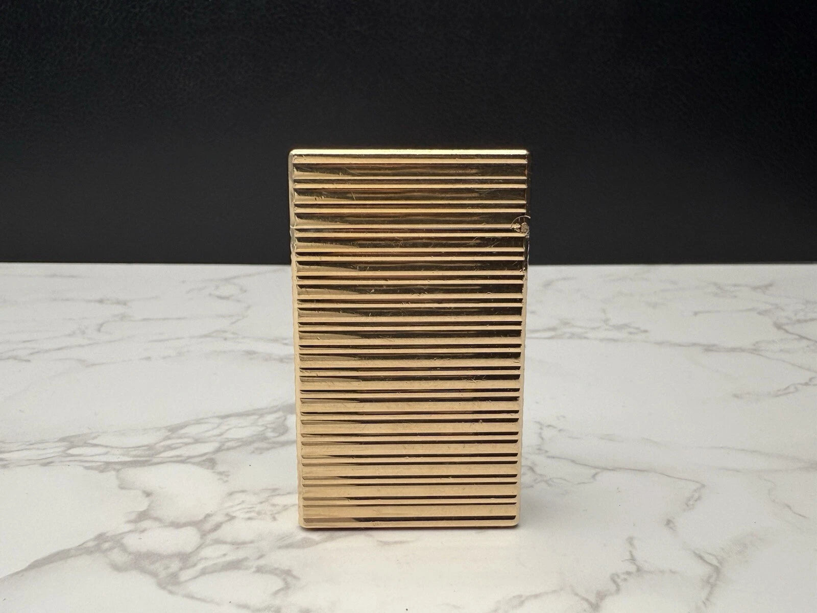 Nice S.T. DUPONT Line 1 BR - L1 BR - Large Model - Gold Plated - AS03-1770