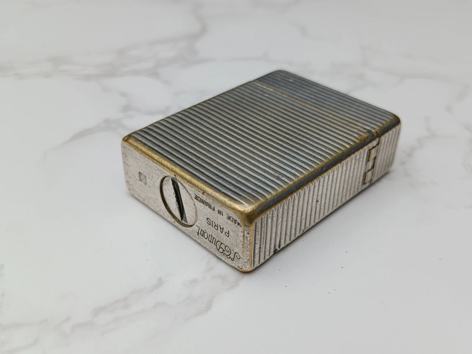 Briquet S.T. Dupont Line 1 BS - L1 BS - Plaqué Argent