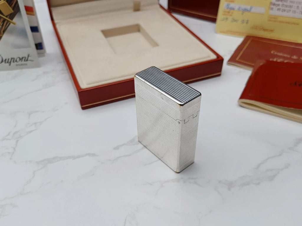 FULL SET S.T. DUPONT L1 BR - Line 1 BR -Silver plated - 1816AD14