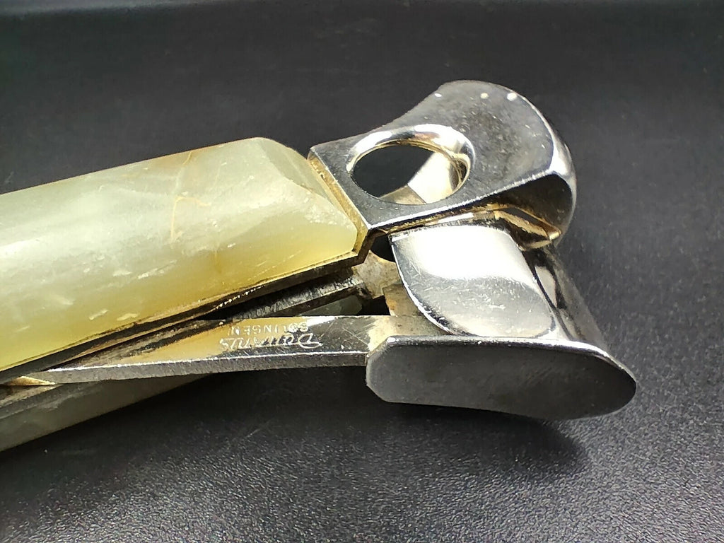 Rare SOLINGEN " Donatus " - Cigar Cutter - Stone - Made In Germany - 0718CO AM06