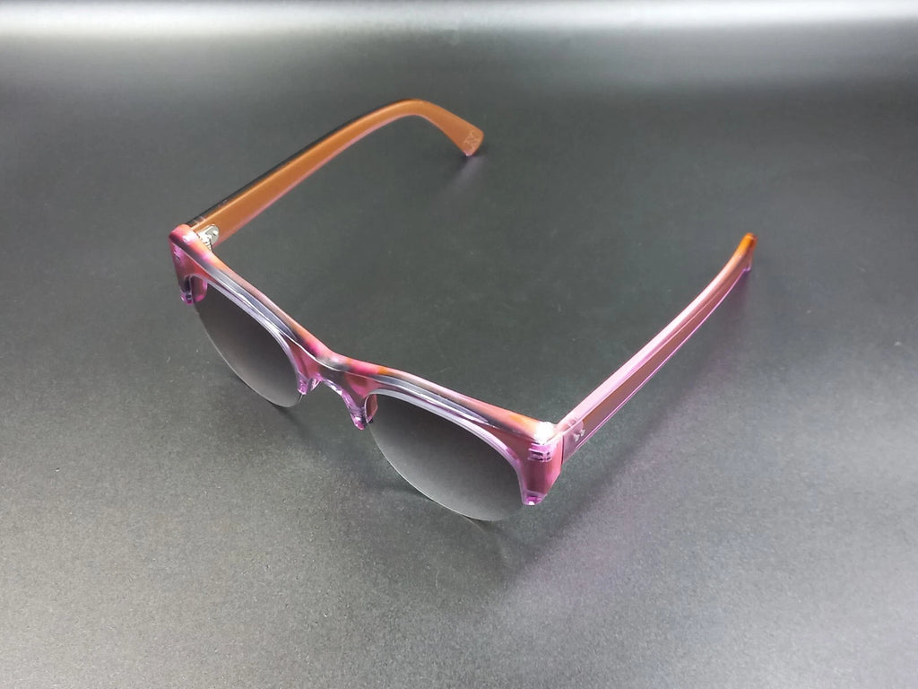 Nice KIRK & KIRK " Jenny " Pink Purple Sunglasses - With Case - New Old Stock ED