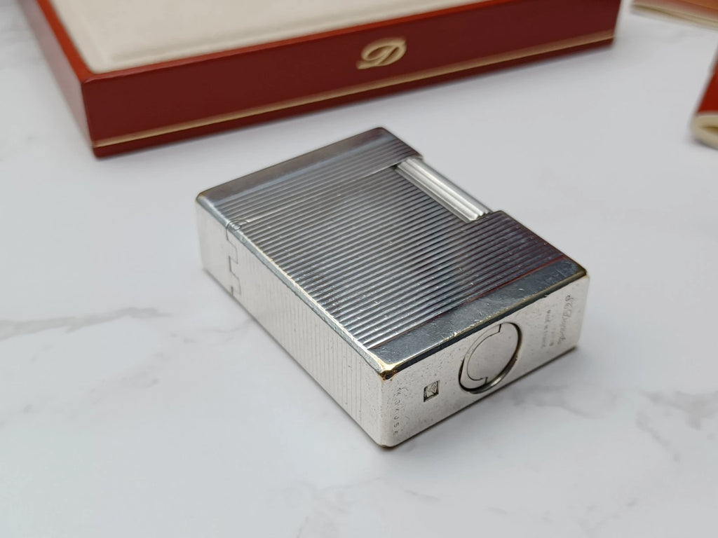 FULL SET S.T. DUPONT L1 BR - Line 1 BR -Silver plated - 1816AD14