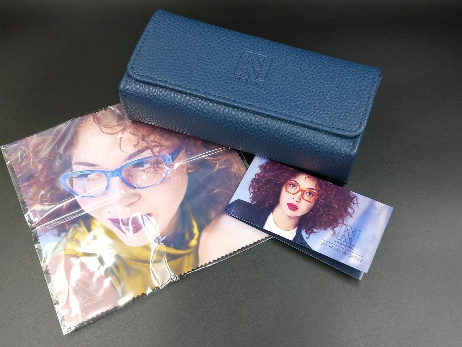 Nice KIRK & KIRK " Jenny " Red Sunglasses - With Case - New Old Stock - ED