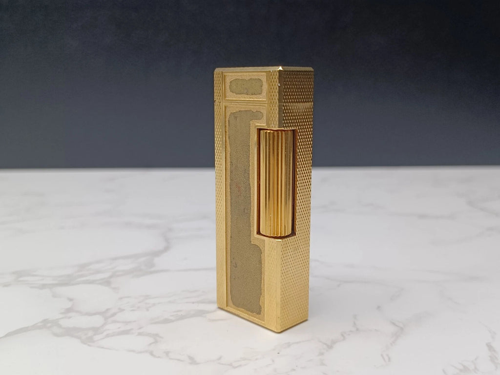 Dunhill Rollagas Gas Lighter - Gold plated - Swiss made -  AM10-1726