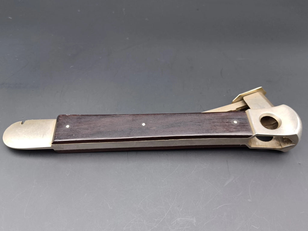 Vintage Solingen Cigar Cutter - Wood - Made In Germany - AS02-719